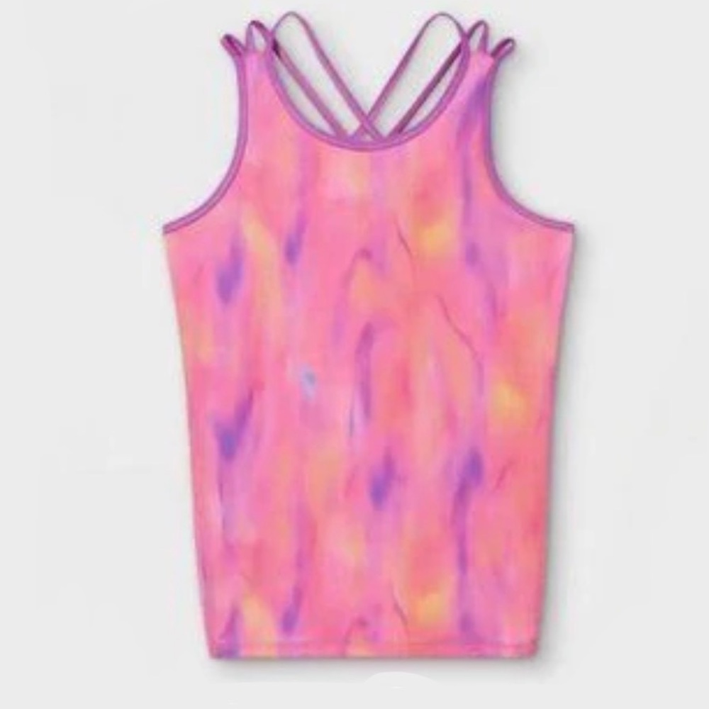 I am selling an all in motion kids STRAPPY TANK. It is a size M(7/8) and is pink